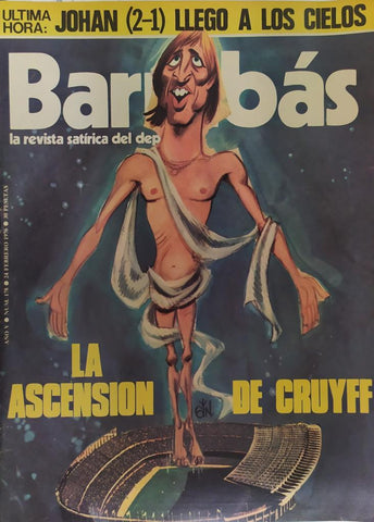 Revista: BARRABAS, Año V, Numero 178: La ascensión de Cruyff (24 febrero 1976) Poster La Paqui del Athletico de Madrid