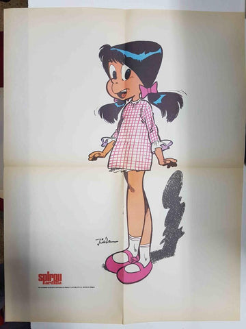 Poster de Isabel publicado en el numero 4 de Super Spirou