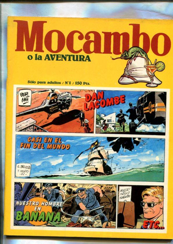 Revista Mocambo o la aventura numero 1: El hombre medicina (Eleuteri Serpieri)