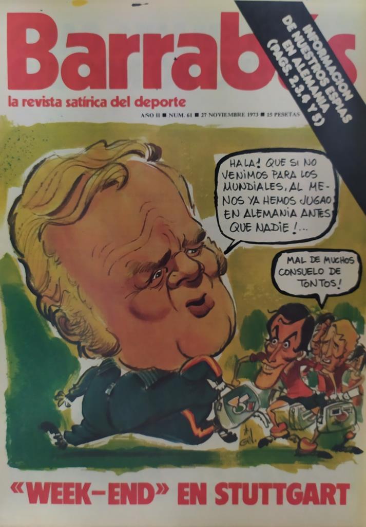 Revista: BARRABAS, Año II, numero 61: Week-end en Stuttgart (27 noviembre 1973) Poster chica bikini flores