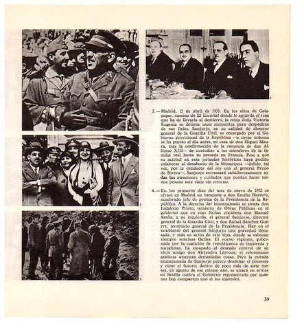 LAMINA 28295: Protagonistas de la Guerra Civil en 1931