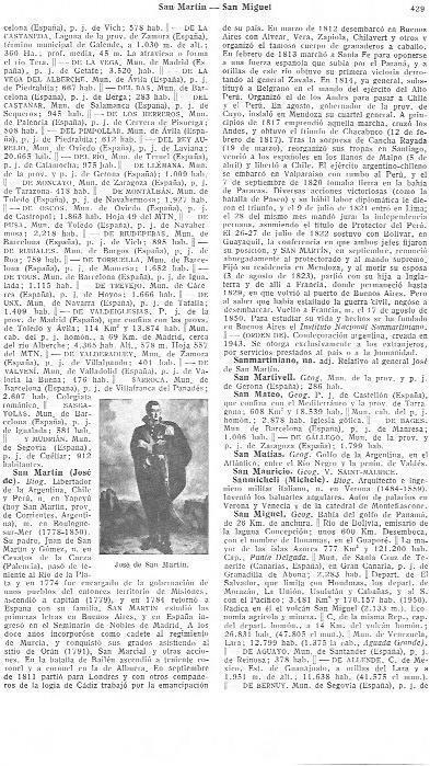 LAMINA 28985: Jose de San Martin