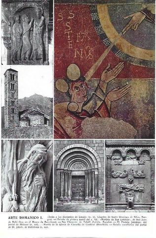 LAMINA 28944: Arte romanico