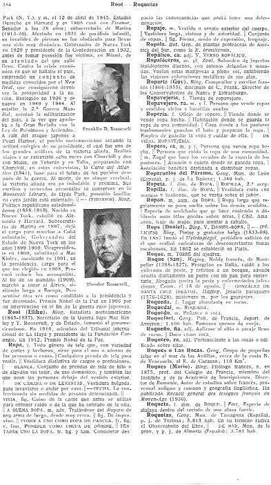 LAMINA 28946: Franklin D. Roosvelt y Theodor Roosewelt