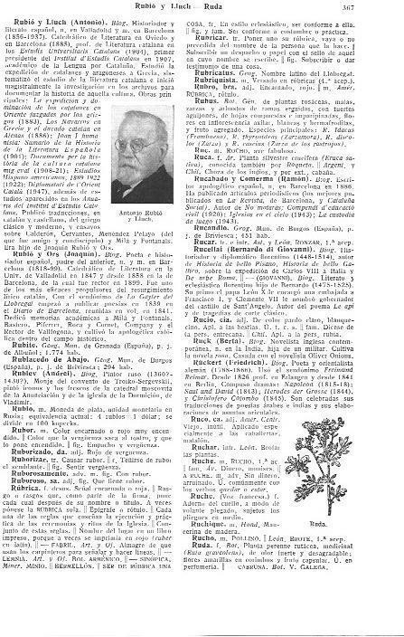 LAMINA 28953: Antonbio Rubio Llunch y ruda