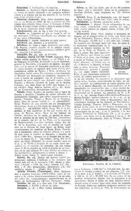 LAMINA 28968: Escudo y exterior de la catedral de Salamanca