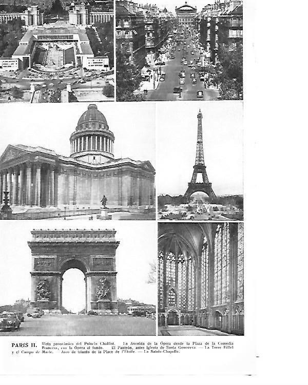 LAMINA 28802: Vistas de Paris