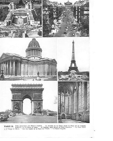 LAMINA 28802: Vistas de Paris