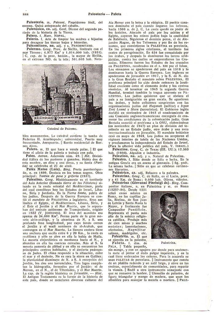 LAMINA 28779: Palestrina y catedral de Palermo