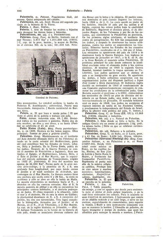 LAMINA 28779: Palestrina y catedral de Palermo