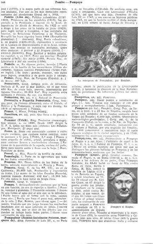 LAMINA 28859: La marquesa de Pompadour, pro Boucher y Pompeyo el Magno