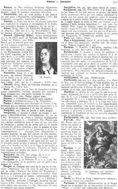 LAMINA 28879: H. Purcell y La Purisima, por Antolinez