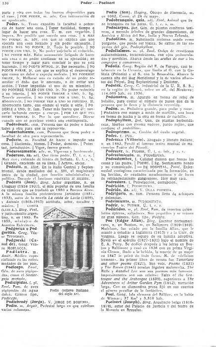 LAMINA 28850: Podio