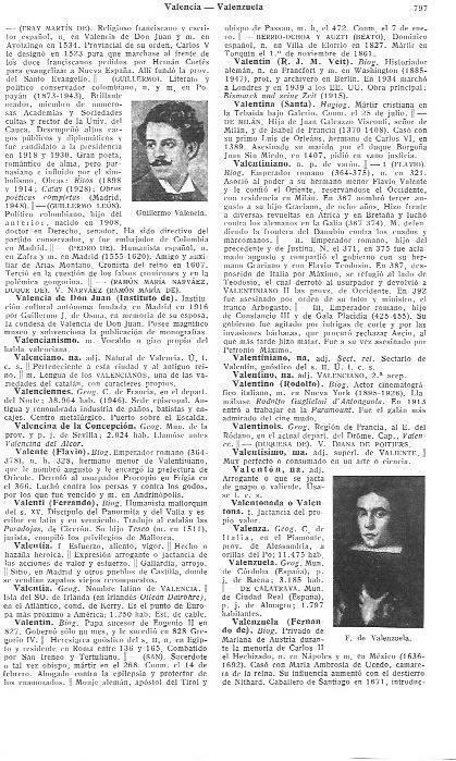 LAMINA 29157: F. de Valenzuela y G. Valencia