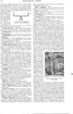 LAMINA 29166: Sala Clementina de la Biblioteca Vaticana y nivel