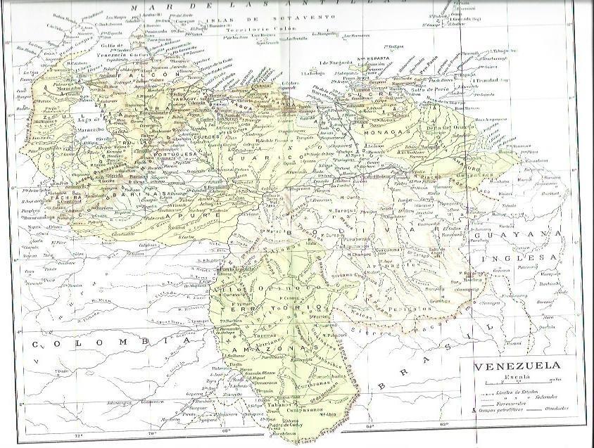 LAMINA 29176: Mapa de Venezuela