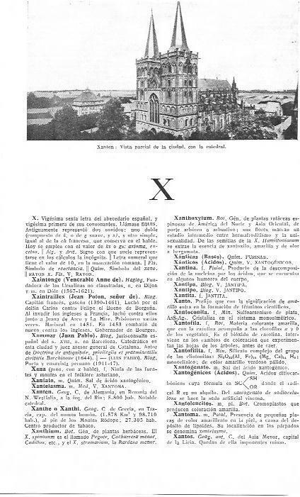 LAMINA 29218: Vista parcial de Xanten, Alemania