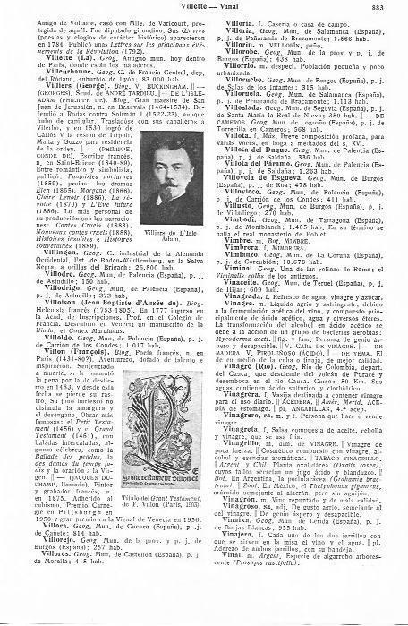 LAMINA 29197: Villiers de L'Isle-Adam