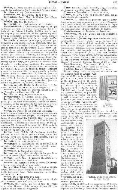 LAMINA 29091: Esudo y torre de la iglesia de San Martin en Teruel