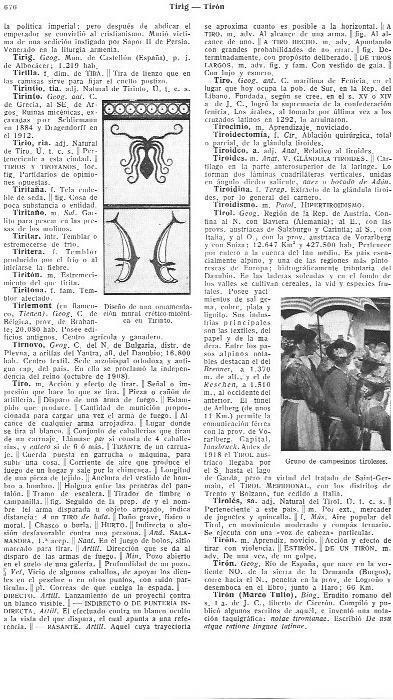 LAMINA 29101: Ornamentaccion en Tirinto y campesinos de El Tirol