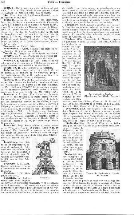 LAMINA 29085: Teodolito y tumba de Teodorico el Grande en Ravena