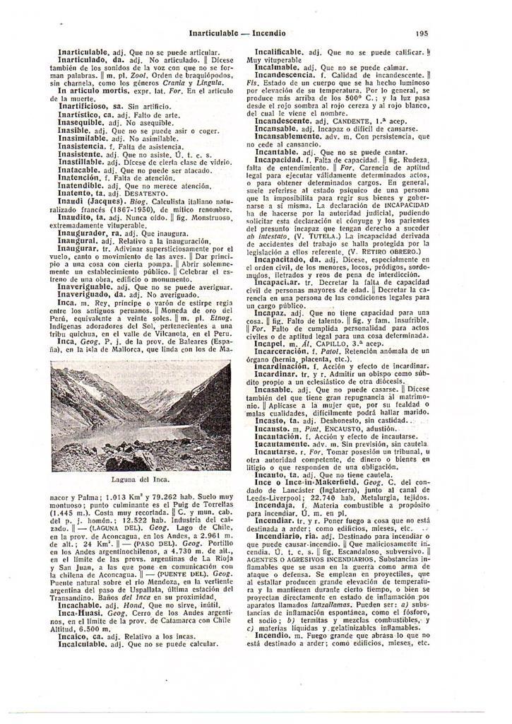LAMINA 28506: Laguna del Inca