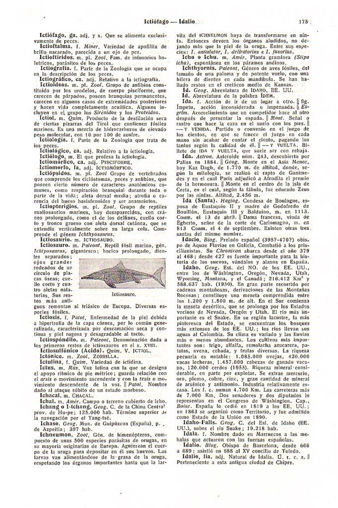 LAMINA 28516: Ictiosauro