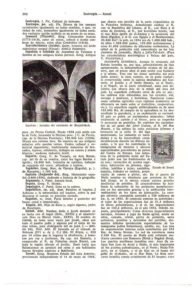 LAMINA 28475: Escudo de Israel y Sanitario de Mesjid-Shah en Ispahan