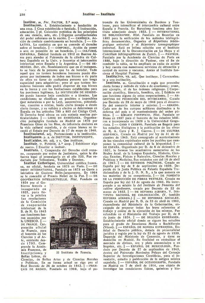 LAMINA 28491: El Instituo de Francia