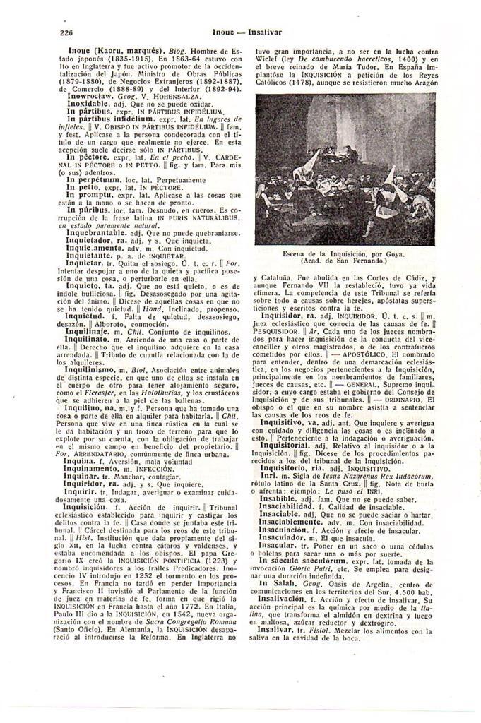 LAMINA 28493: Escena de la Inquisicion, por Goya
