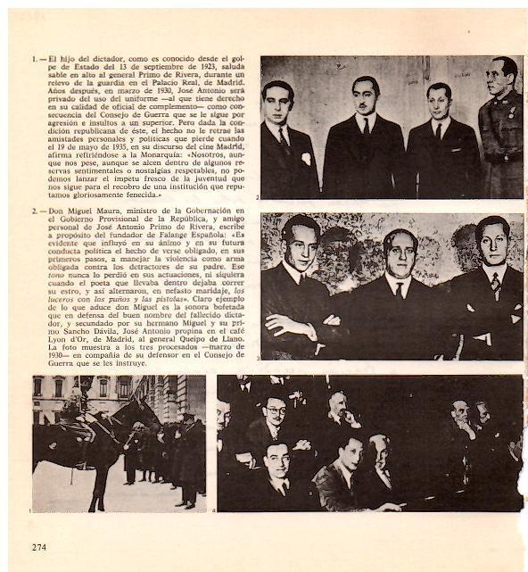 LAMINA 28335: Miguel Maura y Primo de Rivera en las elecciones de 1931