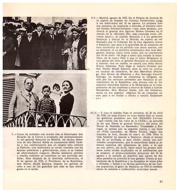 LAMINA 28296: El general Sanjurjo y su familia en Estoril en 1934