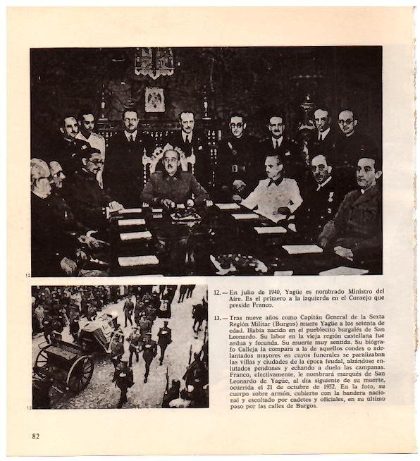 LAMINA 28304: Consejo de Gobierno presidido por Franco en 1940
