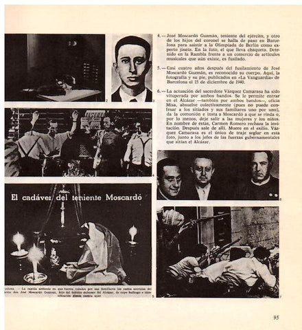 LAMINA 28306: Jose Moscardo Guzman y el sacerdote Vazquez Camarasa