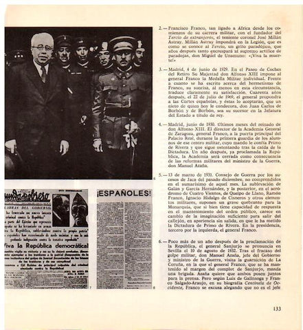 LAMINA 28315: Franco y Manuel Azaña
