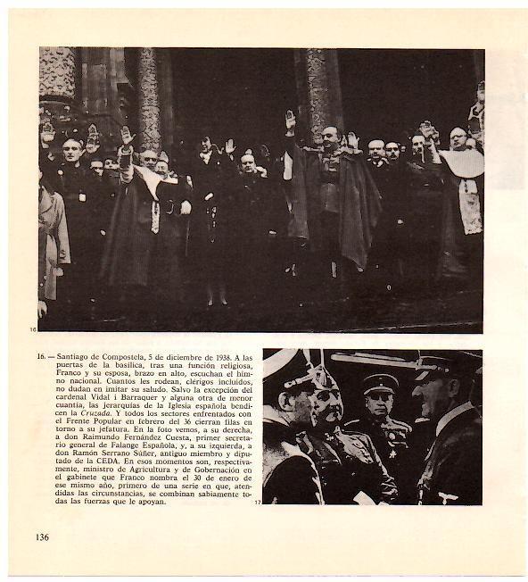 LAMINA 28316: Franco en Santiago de Compostela el 5 de diciembre de 1938