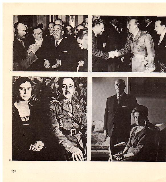 LAMINA 28317: Franco y su esposa Carmen