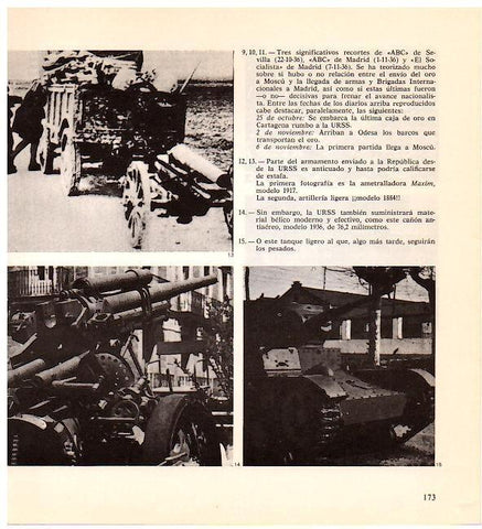 LAMINA 28321: Armamento suministrado por la URSS