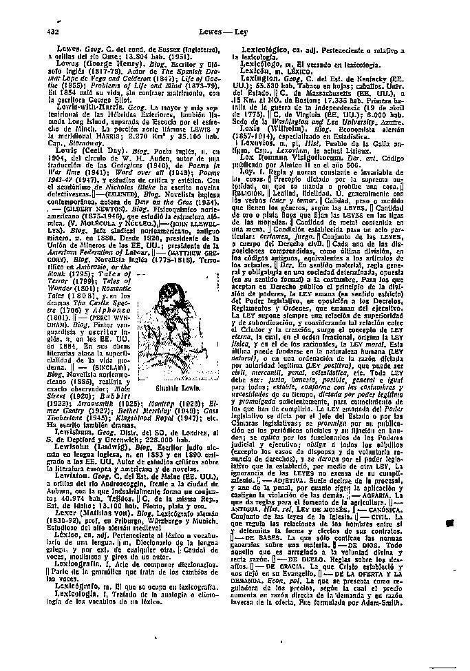 LAMINA 28392: Sinclair Lewis