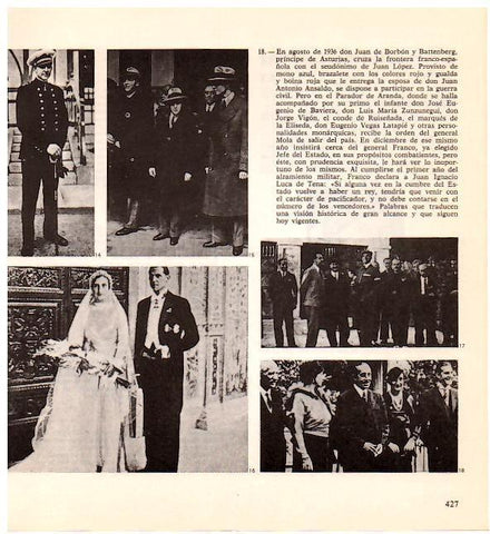 LAMINA 28359: Juan de Borbon y Maria de las Mercedes de Borbon