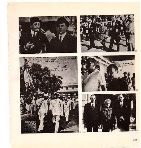 LAMINA 28360: Alfonso XIII en Roma y Juan de Borbon en el exilio