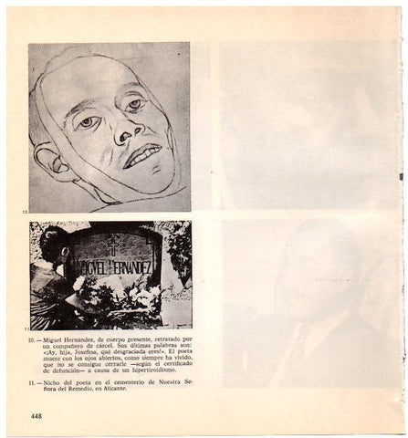 LAMINA 28363: Tumba de Miguel Hernandez