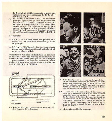 LAMINA 28353: Leon Trostsky y Andres Nin