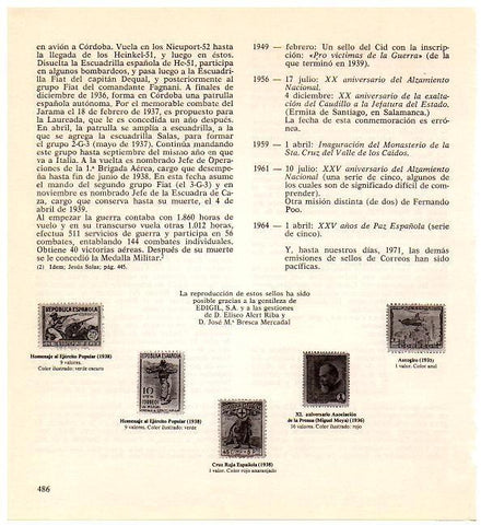 LAMINA 28371: Sellos de la Guerra Civil