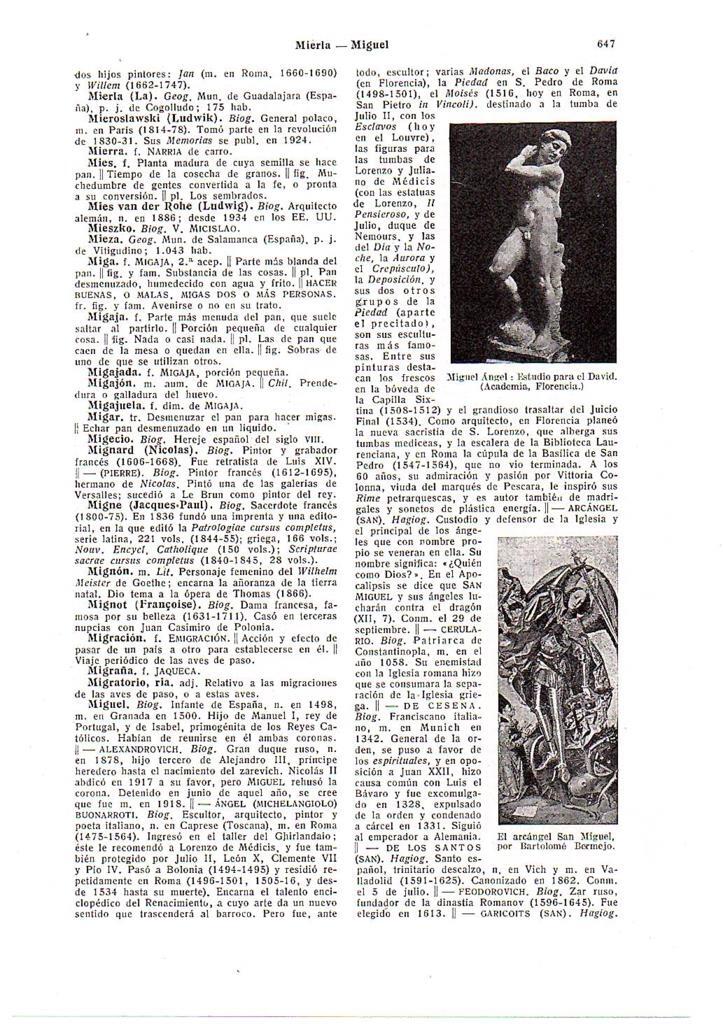 LAMINA 28681: Estudio para el David, por Miguel Angel 