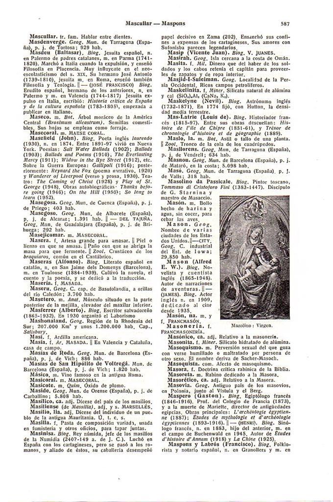 LAMINA 28654: Virgen, por Masolino