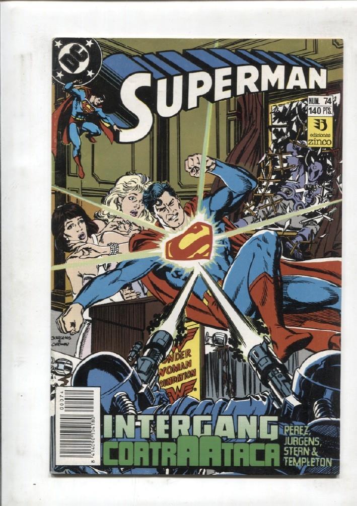 Superman volumen 2 numero 074: Eeecosss