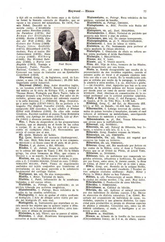 LAMINA 28557: Paul Heyse