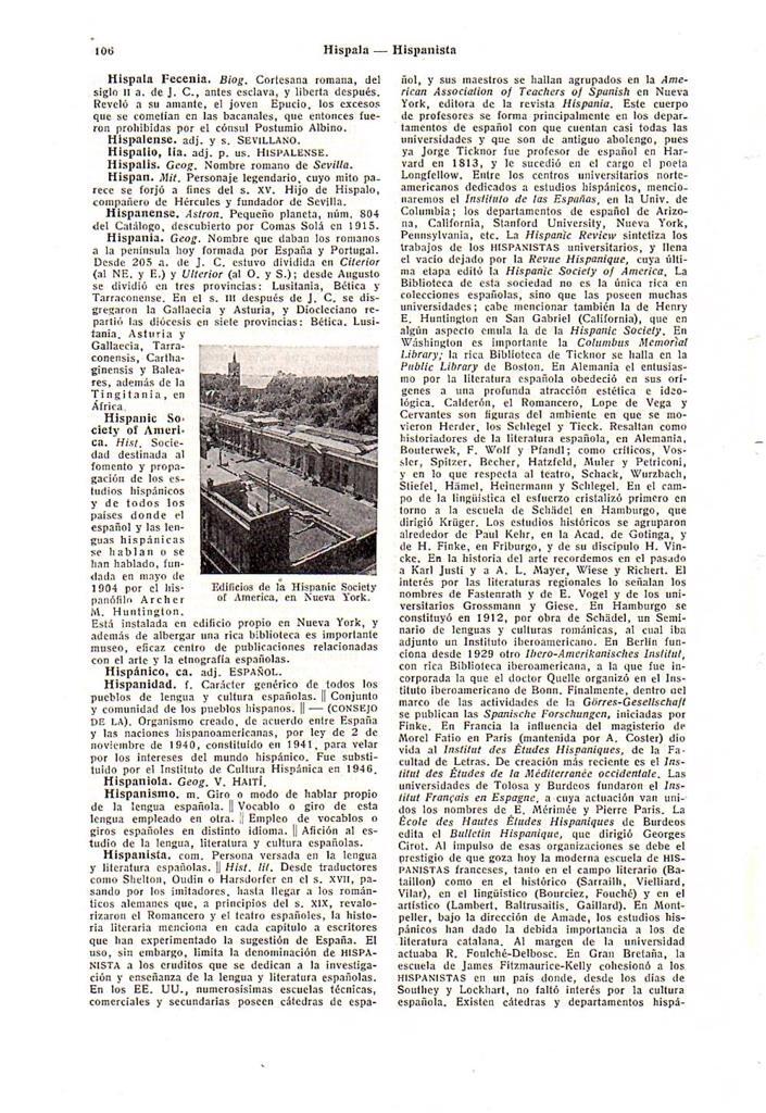 LAMINA 28546: Hispanic Society of America en Nueva York