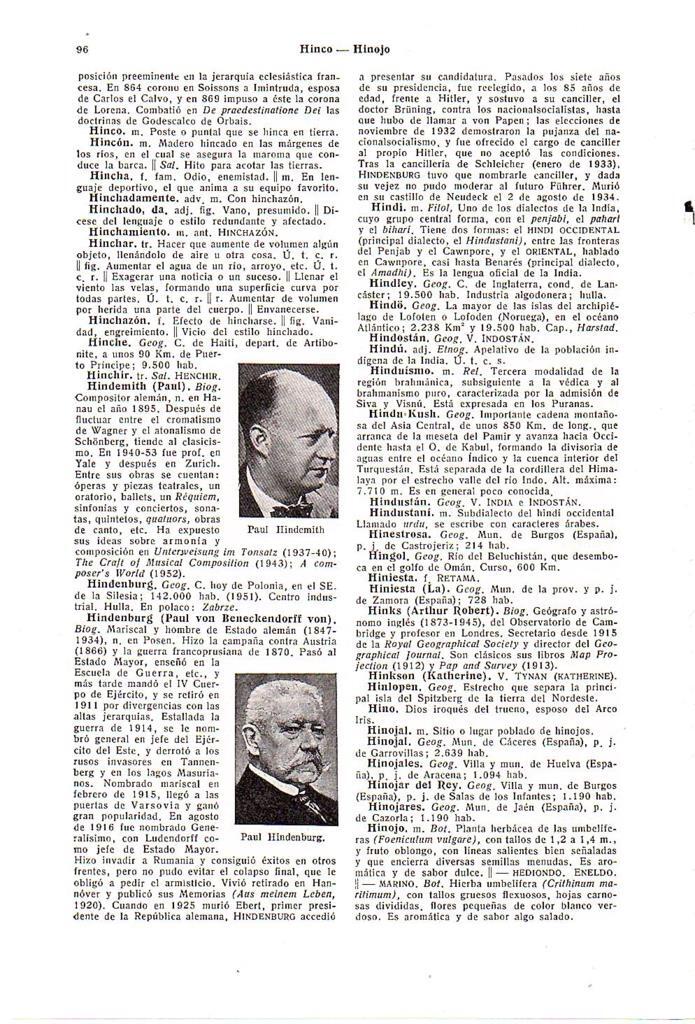 LAMINA 28550: Paul Hindemith y Paul Hindenburg